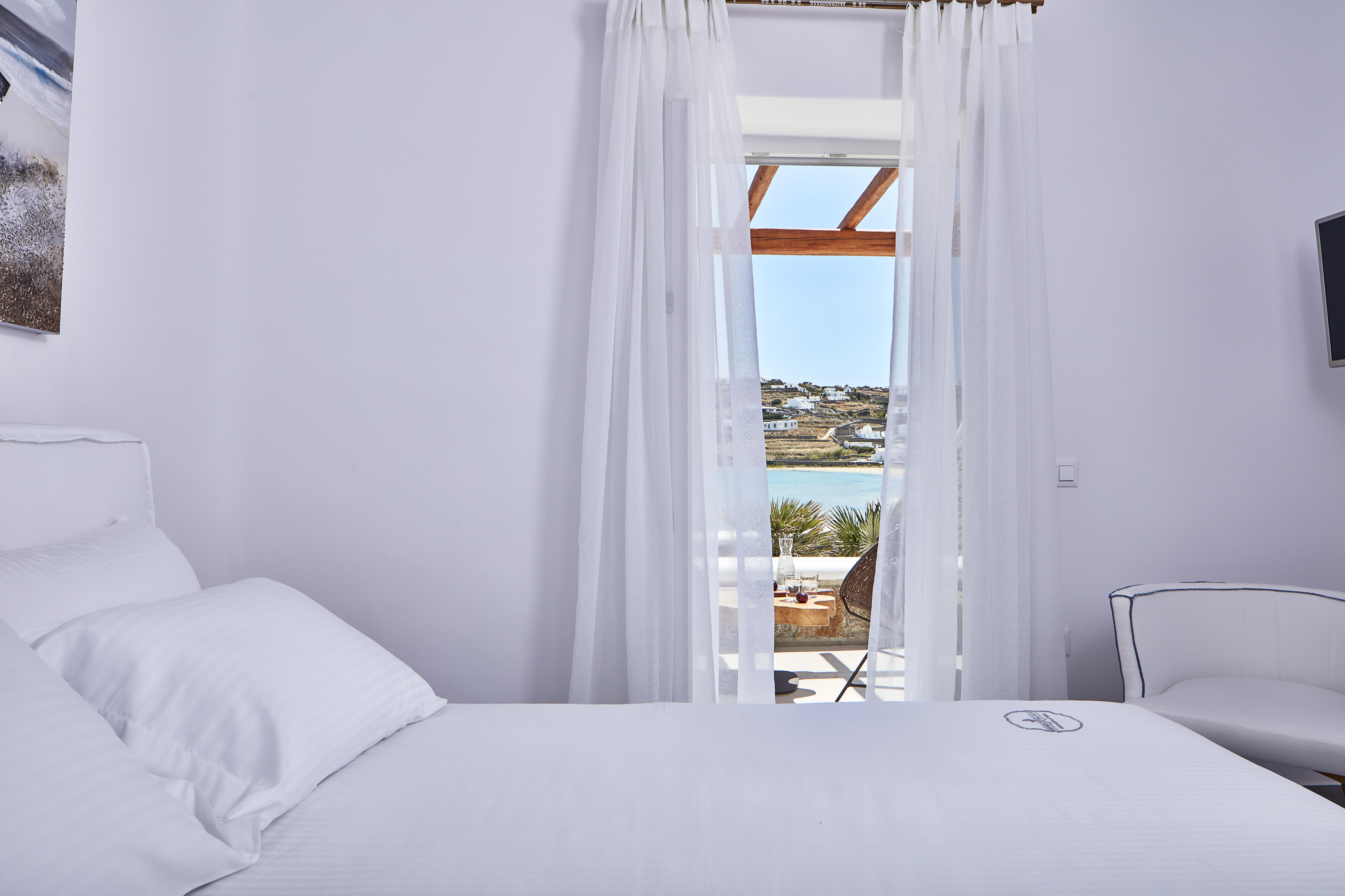 Mykonos Waves Beach House & Suites Ornós Eksteriør bilde